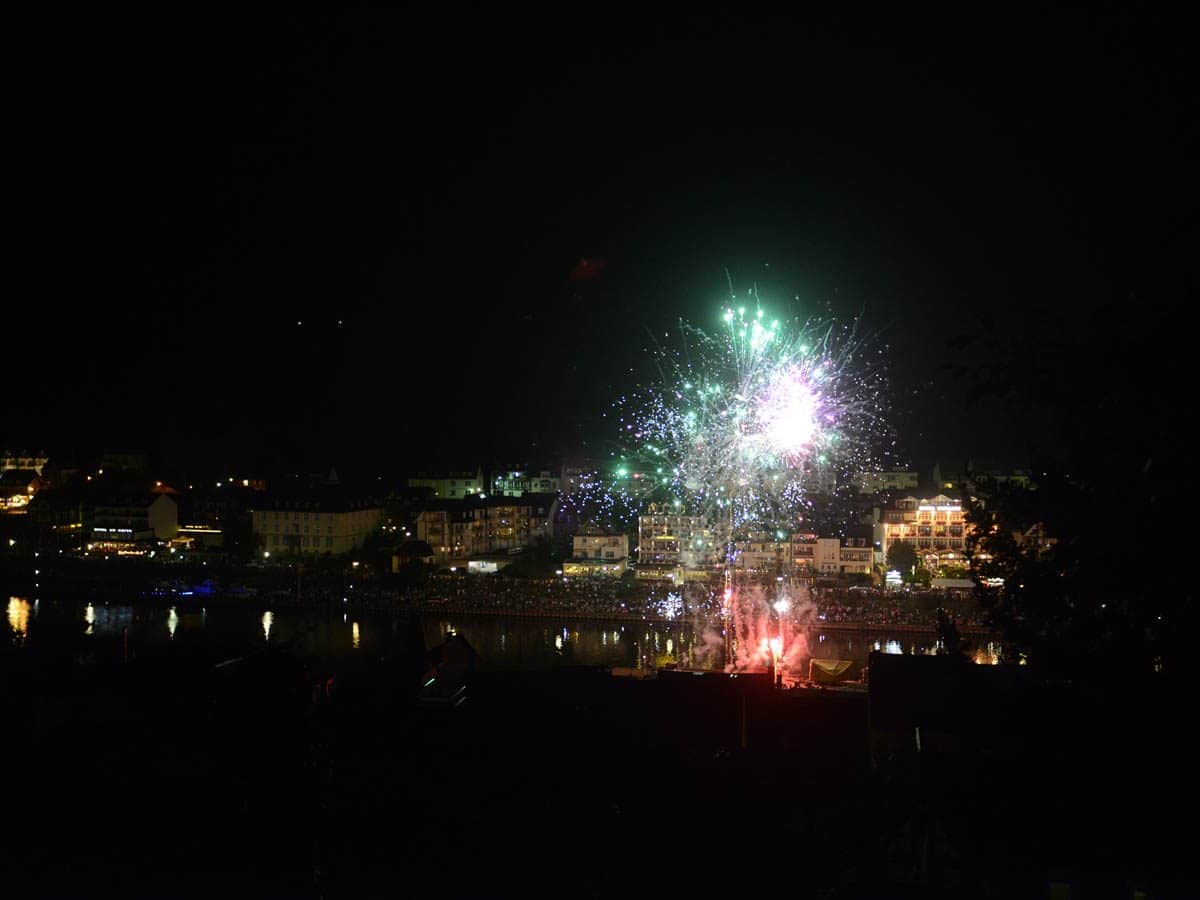 Fireworks in Cochem