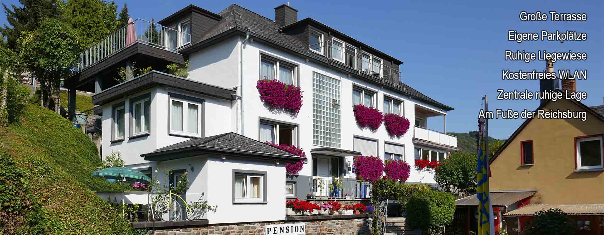 Hotel Villa Tummelchen - Uitzicht vanaf de buitenkant